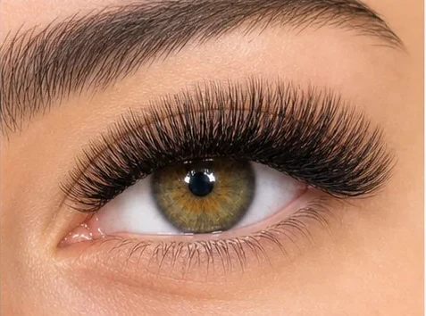 6D Volume eyelash style